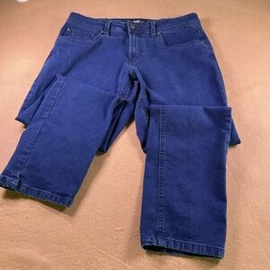 Barbell Apparel Straight Athletic Fit Jeans Mens 34x30 Dark Wash Indigo BA-010